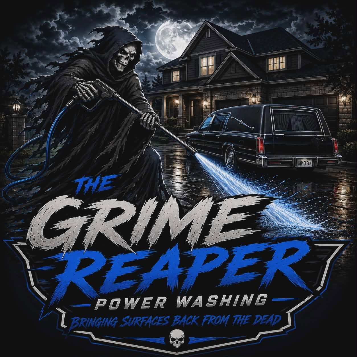 The Grime Reaper Logo